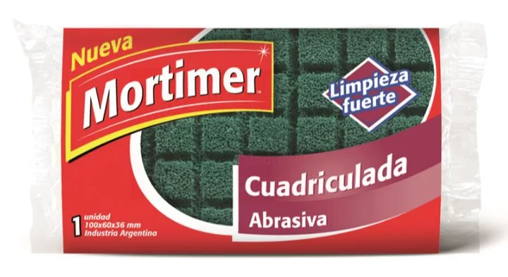 MORTIMER ESPONJA CUAD.ABRASIVA X U. 