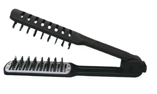 EUROSTIL CEPILLO TERMICO DOBLE ALISAR NEGRO (52365/50)