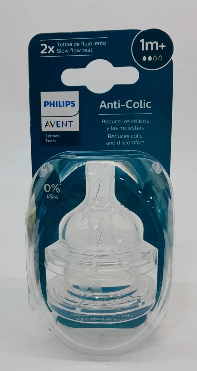 AVENT TET.NAT.1M+.X 2 U. (FLUJO LENTO)