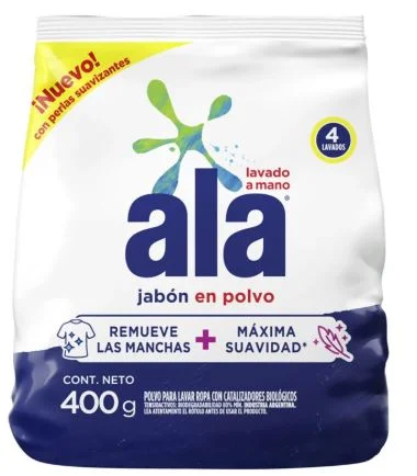 ALA J.POLVO REG.ECOLAVADO X 400 G.(24)