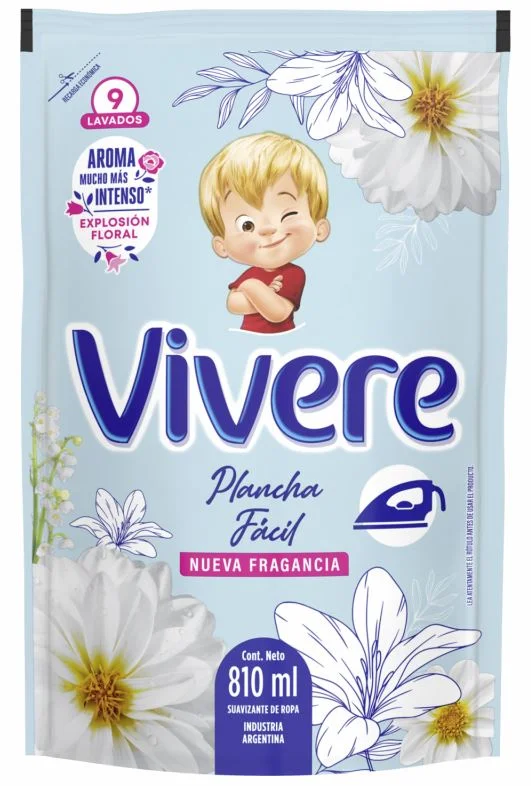 VIVERE SUAV.PLANCHA FACIL X 810 ML (12) 