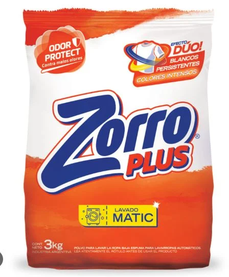 ZORRO J.POLVO MATIC PLUS X 3 KG. (6)