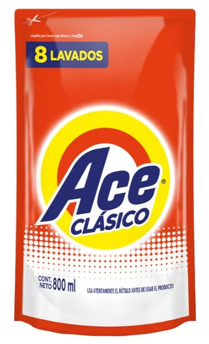 ACE J.LIQ. CLASICO X 800 ML (12)