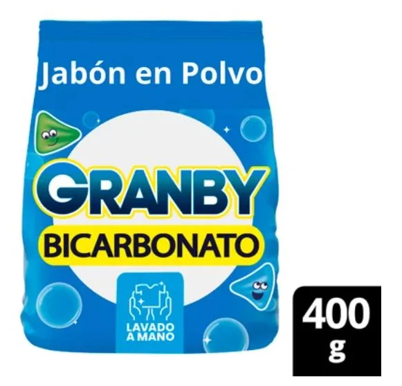 GRANBY J.POLVO REGULAR LIMON C/BICARBONATO X 400 G.(24) 