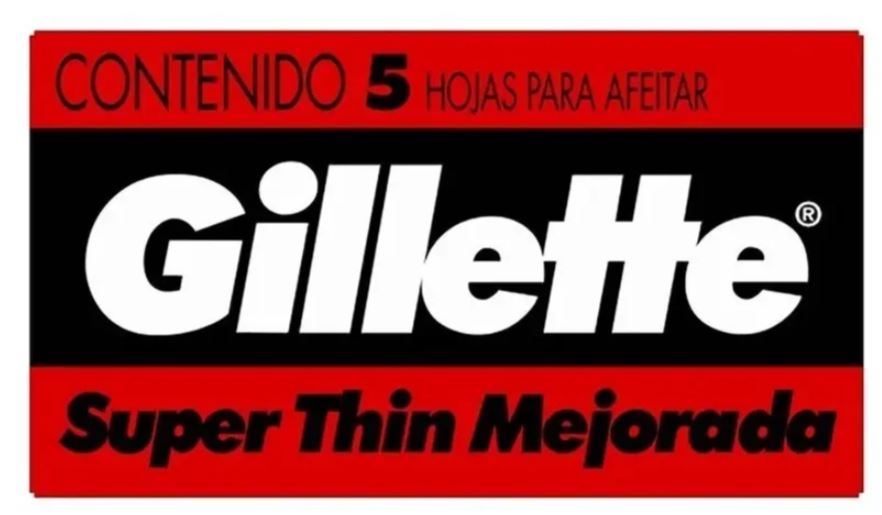 GILLETTE HOJA P/AFEIT.X 5 U. (480) 