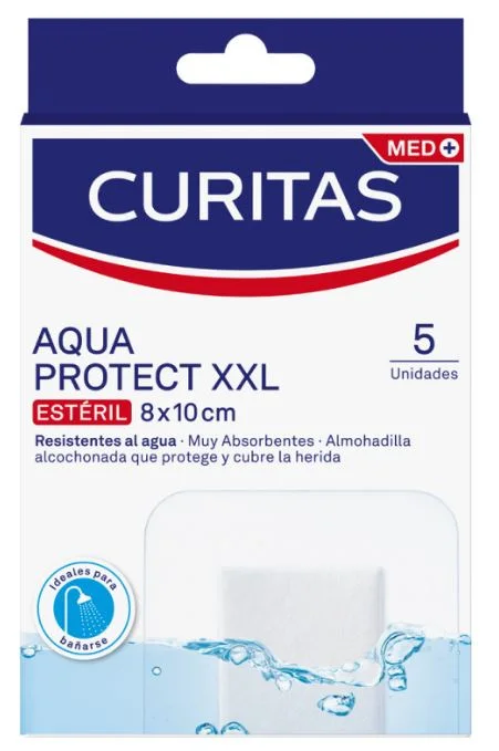CURITAS APOS.AQUA PROTECT XXXL 10 X 15 CM X 5 U.