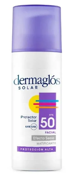 DERMAGLOS PROT.SOLAR FACIAL CR.FPS50 S/COLOR X 50 G.