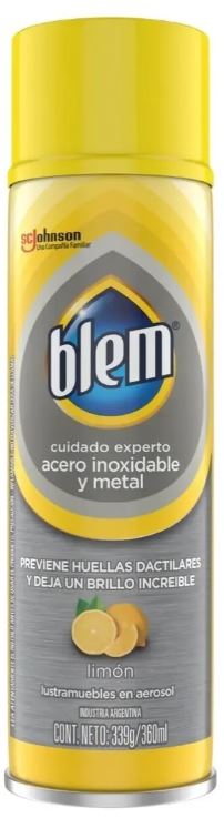 BLEM AER.ACERO INOX.Y METAL LIMON X 360 ML (12)