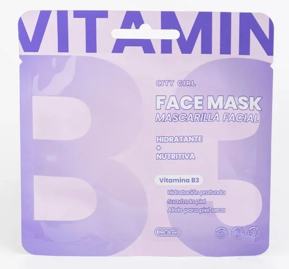 CITY GIRL MASC.FACIAL C/ VIT.B3 X 25 ML
