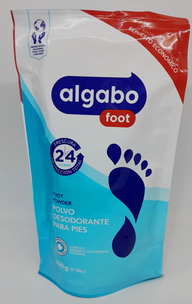 ALGABO TALCO P/PIES D.PACK X 200 G. (24)